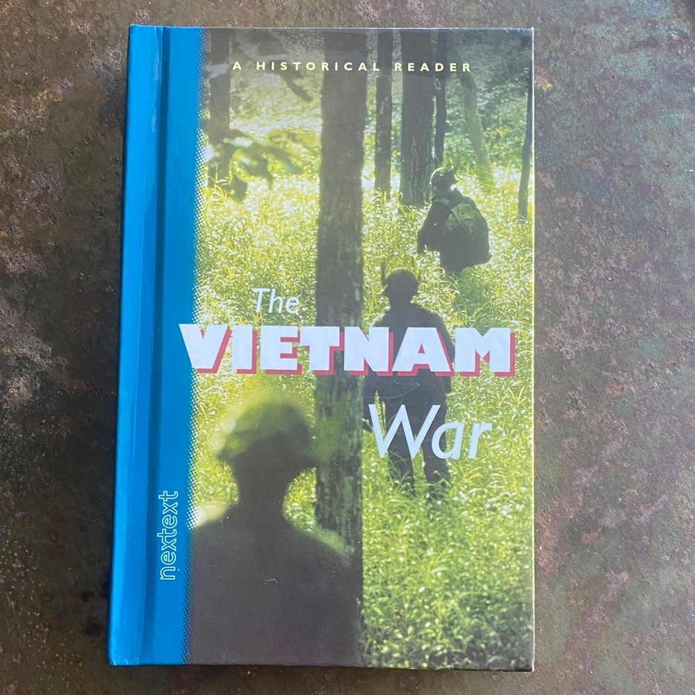 Nextext “The Vietnam War” Historical ReaderBook- Grades 7-12. Never Opened. Hard